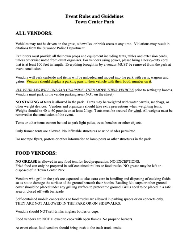 Event Rules and Guidelines thumbnail